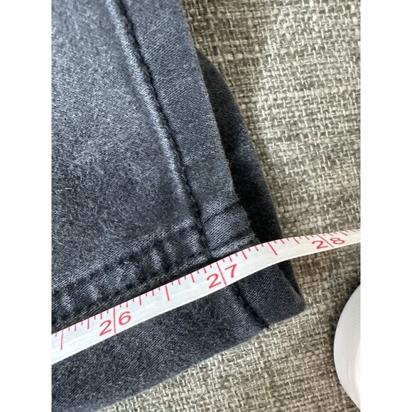 Jordache Girls Black Skinny Jeans With Striped Elastic Waistband Size 14 Slim - Picture 8 of 8